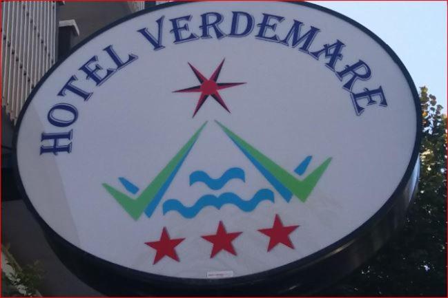 Hotel Verdemare リミニ エクステリア 写真