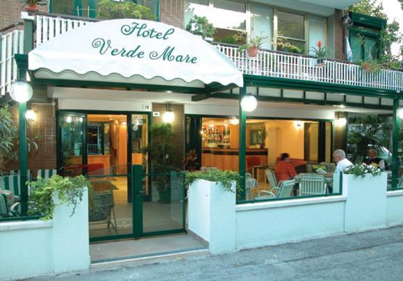 Hotel Verdemare リミニ エクステリア 写真